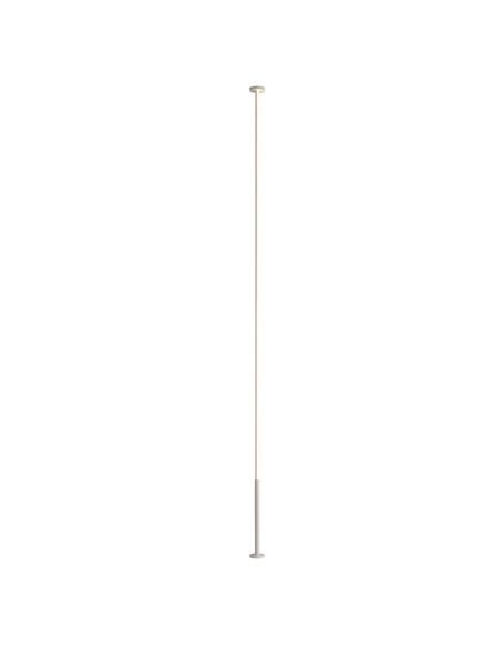 Lampadaire suspendu Diam. 8cm, 3000K, 2160LM, 36W Noir - Mantra - Vertical