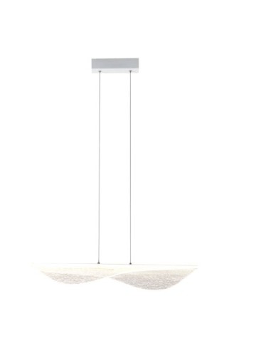Grande Suspension LED 50W 3000K 3000Lm Blanc - Mantra - Bianca