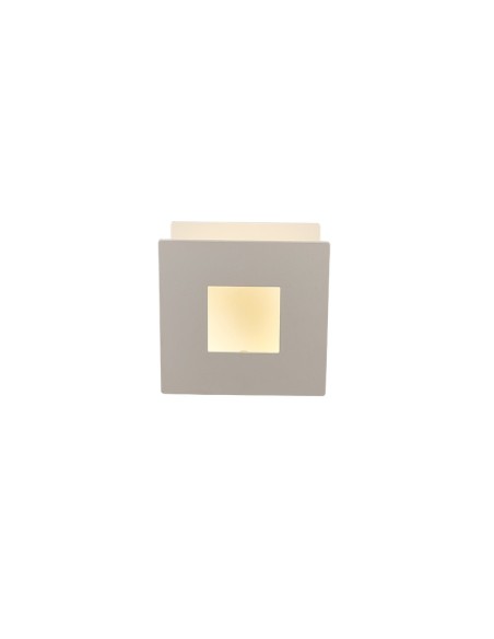 Applique Murale LED 12W 840 LM 3000K Aluminium Blanc - Mantra - Dalia