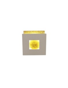 Applique Murale LED 12W 840 3000K Aluminium Or/Blanc - Mantra - Dalia