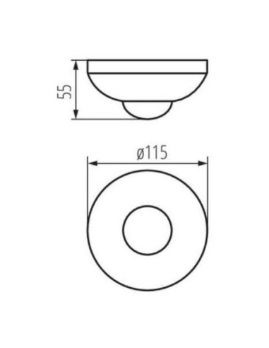Détecteur de mouvement grande distance Zona JQ-37  - Kanlux Leluminaireled.com