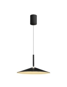 Grande suspension Led 16W 1200LM 3000K Noir - Mantra - Calice