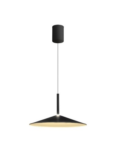 Grande suspension Led 16W 1200LM 3000K Noir - Mantra - Calice