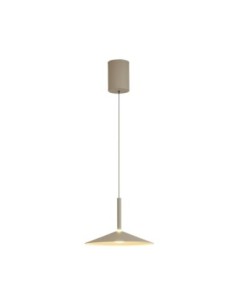 Petite suspension Diam. 32 cm 9W 850LM 3000K Cendre - Mantra - Calice