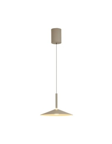 Petite suspension Diam. 32 cm 9W 850LM 3000K Cendre - Mantra - Calice