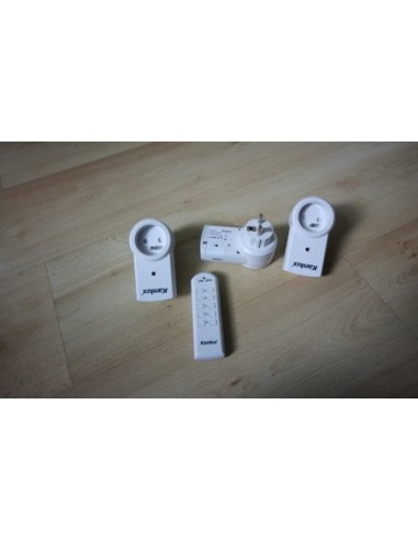 Lot de 3 prises télécommandées Apo TM3 - Kanlux Leluminaireled.com