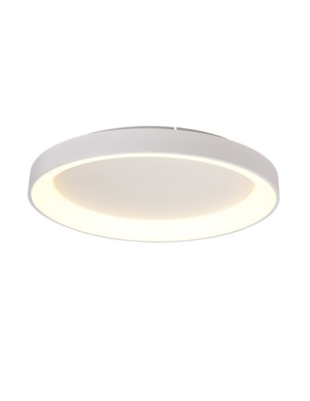 Plafonnier LED blanc Mantra Niseko II 62W Ø78 cm