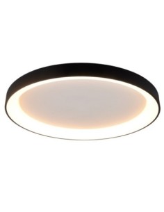 Plafonnier LED noir Mantra Niseko II 75W Ø90 cm