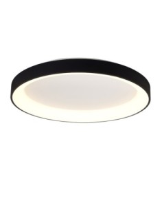 Plafonnier LED noir Mantra Niseko II 62W Ø78 cm