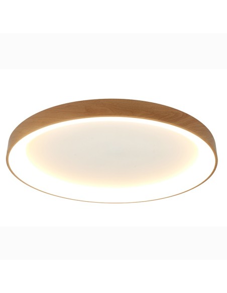 Plafonnier LED bois Mantra Niseko II 75W Ø90 cm