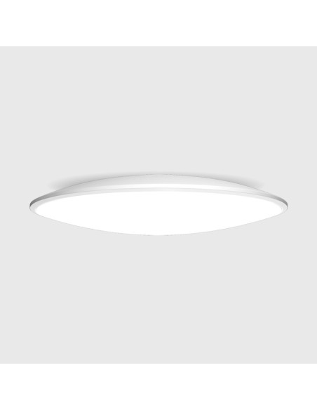 Plafonnier LED Slim CCT Mantra blanc mat 46 cm design rond moderne