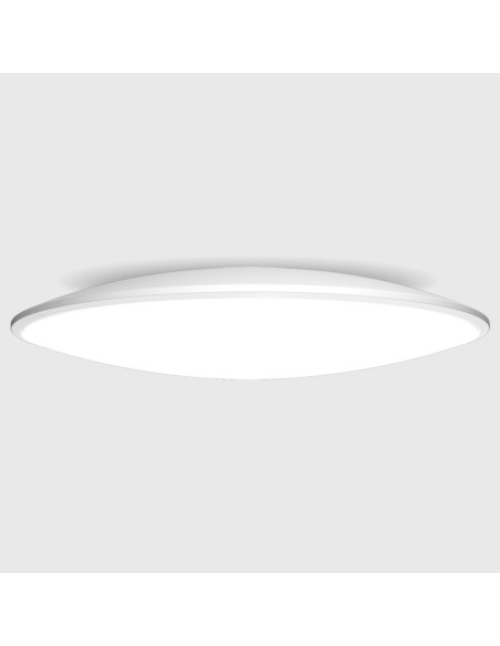 Plafonnier LED Slim CCT Mantra blanc mat 46 cm design rond moderne