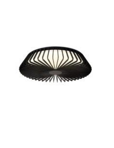 Plafonnier LED Himalaya Plafon Mantra noir 53 cm design rond moderne