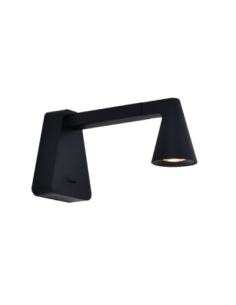 Applique murale décorative intérieure Mantra Africa LED 5W noir design moderne