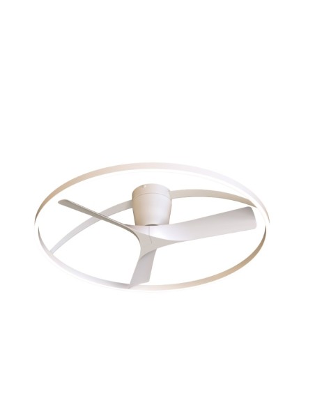 Ventilateur Diam.75cm Dim. 32 W 2700/4000/5000K Blanc - Mantra - Nepal II