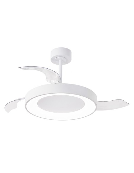 Ventilateur Diam.106cm Dim. 40W 3000/5000K Blanc - Mantra - Niseko fan II M