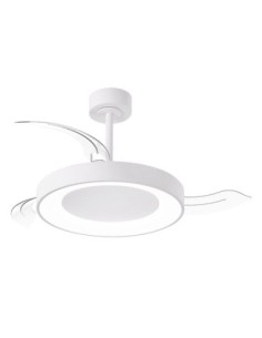 Ventilateur Diam.91 cm Dim. 36W 3000/5000K Blanc - Niseko fan II S