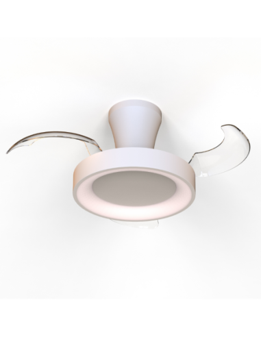 Ventilateur Diam.71cm Dim. 3000/5000K Blanc - Mantra - Niseko fan II XS