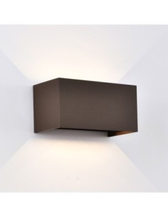 Applique murale extérieure Davos LED 24W finition arena blanc IP54