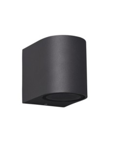 Applique murale extérieure Kandanchu gris oscuro IP54 design moderne