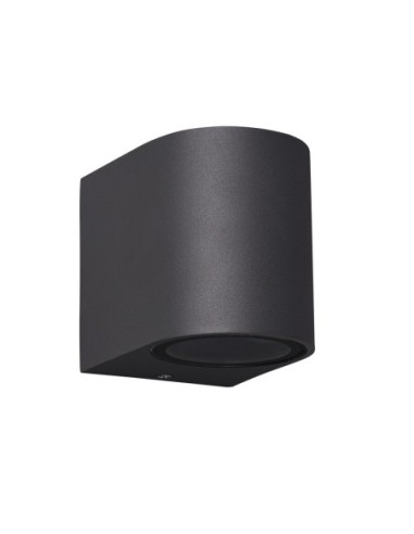 Applique murale extérieure Kandanchu gris oscuro IP54 design moderne
