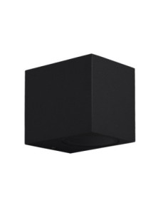 Applique murale extérieure Kandanchu Mantra noir arena GU10 aluminium cristal IP54