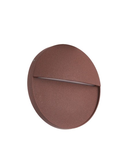 Applique murale extérieure LED Baker Mantra finition corten 6W IP54 design moderne