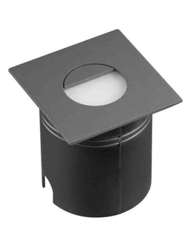 Applique murale extérieure Aspen gris foncé compacte design moderne