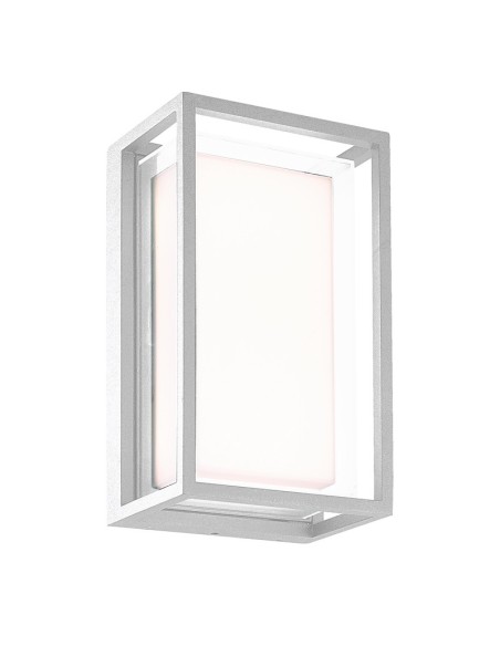 Applique murale extérieure Chamonix LED verticale design moderne façade