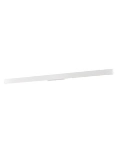 Applique murale extérieure Lotus blanche design linéaire façade moderne