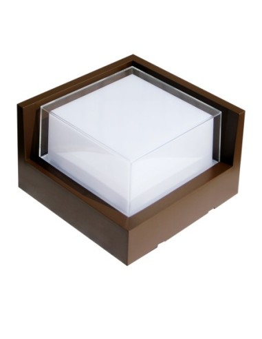 Applique murale extérieure Creek corten aluminium design moderne