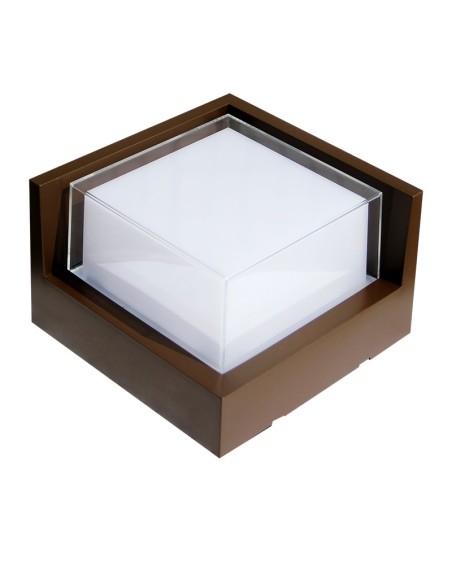 Applique murale extérieure Creek corten aluminium design moderne
