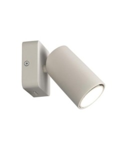 Applique murale SAL blanc mat Mantra design compact aluminium intérieur moderne