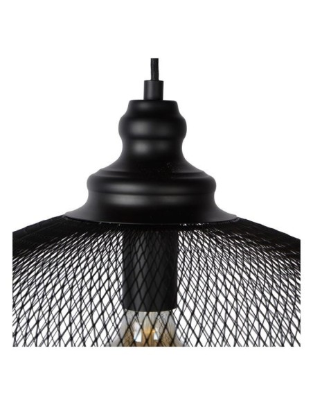 Suspension Led métal ronde Mesh - Lucide Leluminaireled.com