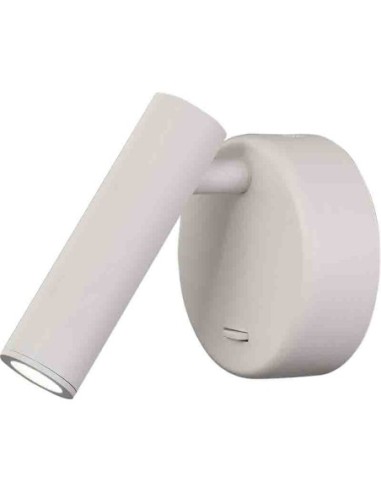 Applique murale LED PREA blanc mat Mantra design compact intérieur moderne