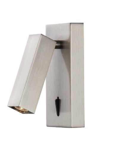 Applique murale LED TARIFA nickel satiné Mantra 3W design moderne