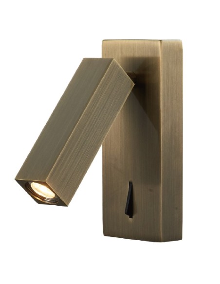 Applique murale LED TARIFA cuero Mantra 3W design moderne