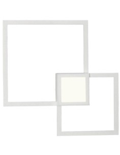 Applique murale intérieure Led dimmable Mural blanche 48 Watts - Mantra Leluminaireled.com