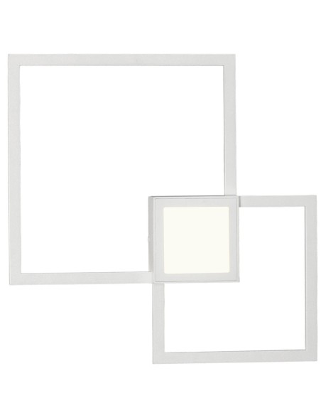 Applique murale intérieure Led dimmable Mural blanche 48 Watts - Mantra Leluminaireled.com