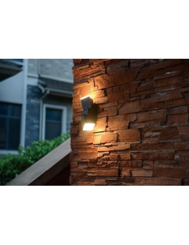 Applique murale Led étanche orientable haut-bas Elypte carrée - Girard Sudron Leluminaireled.com