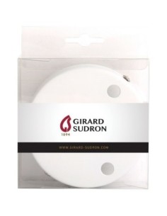 Rosace de plafond ronde métal blanc 3 sorties pour câble 6 mm - Girard-Sudron Leluminaireled.com 2