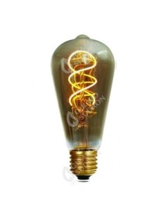Ampoule Led décorative filament E27 ST64 4 W fumée - Girard-Sudron Leluminaireled.com