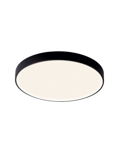 Plafonnier LED Cumbuco II Mantra noir finition mate 65 cm vue principale