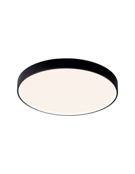 Plafonnier LED Cumbuco II Mantra noir finition mate 65 cm vue principale
