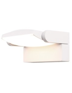 Applique murale extérieure HOOD Mantra blanc LED 12W aluminium IP65
