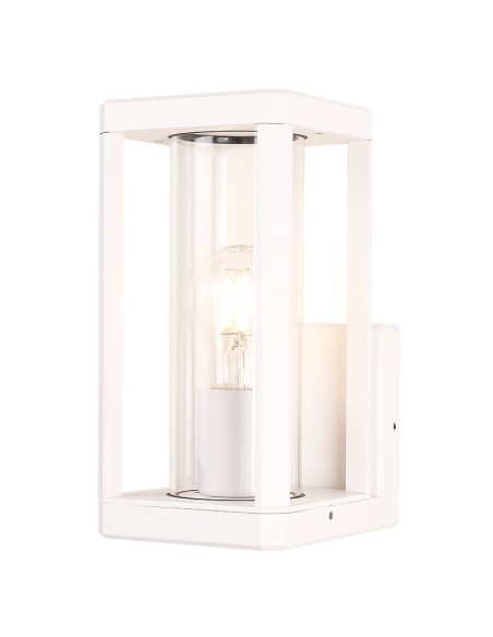 Applique murale extérieure NEVADA Mantra blanc aluminium E27 IP65