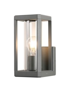 Applique murale extérieure NEVADA Mantra gris foncé aluminium E27 IP65