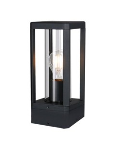 Applique murale extérieure NEVADA Mantra noir aluminium E27 IP65