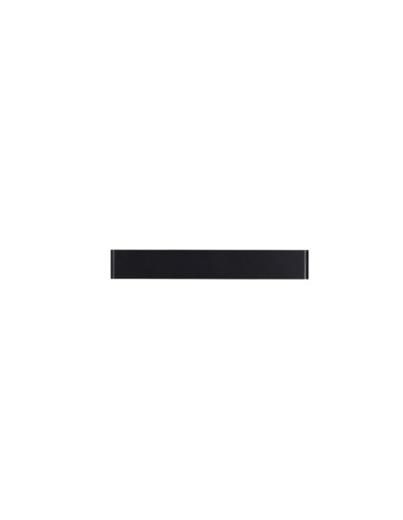 Applique murale LED EGEO Mantra noir 14W design extra plat aluminium