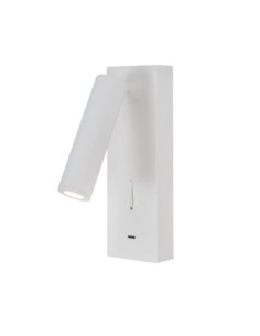 Applique murale LED Tarifa III Mantra blanche bras orientable design